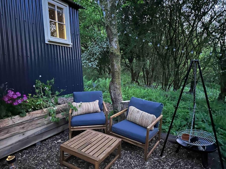 Cornwall Woodland Shepherd'S Hut - Dennis Hut Bodmin Exterior foto